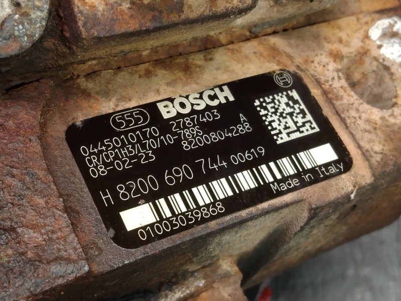 Recambio de bomba inyeccion para opel vivaro furgón/combi (07.2006 =>) 2.0 16v cdti referencia OEM IAM 0445010170 8200804288 H82