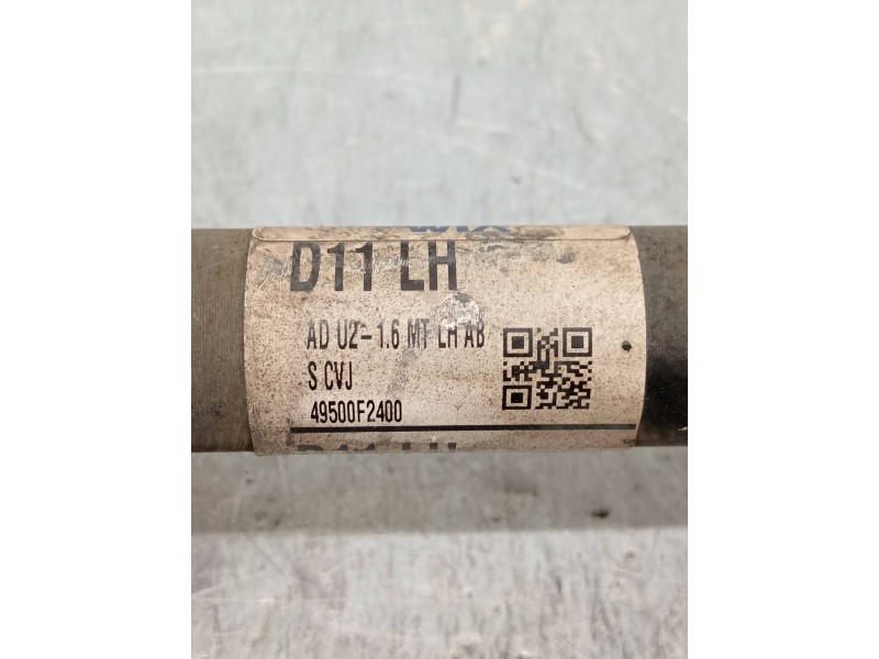 Recambio de transmision delantera izquierda para hyundai elantra (ad)(2016) tecno referencia OEM IAM 49500F2400  