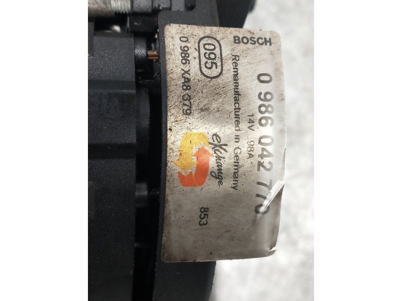 Recambio de alternador para renault laguna ii (bg0) authentique referencia OEM IAM 0986042770  