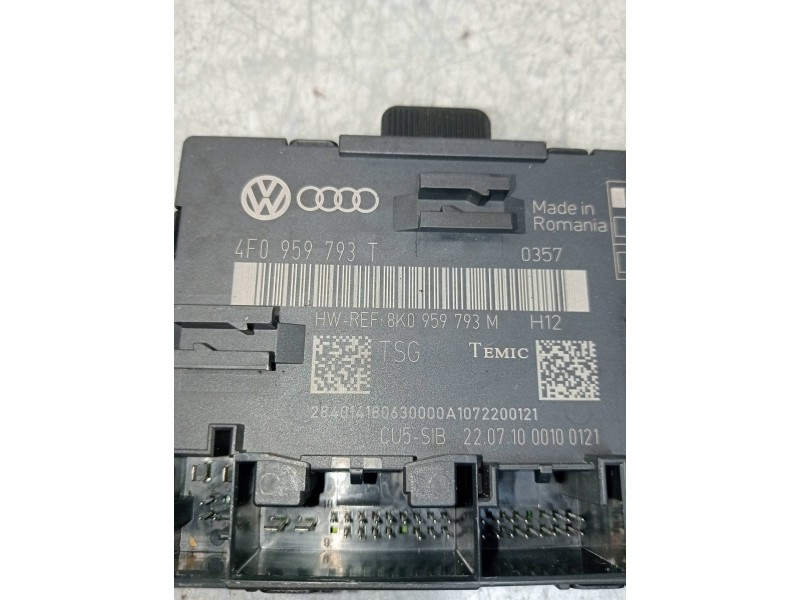 Recambio de modulo electronico para audi q7 (4l) 3.0 tdi (176kw) referencia OEM IAM 4F0959793T 8K0959793M 