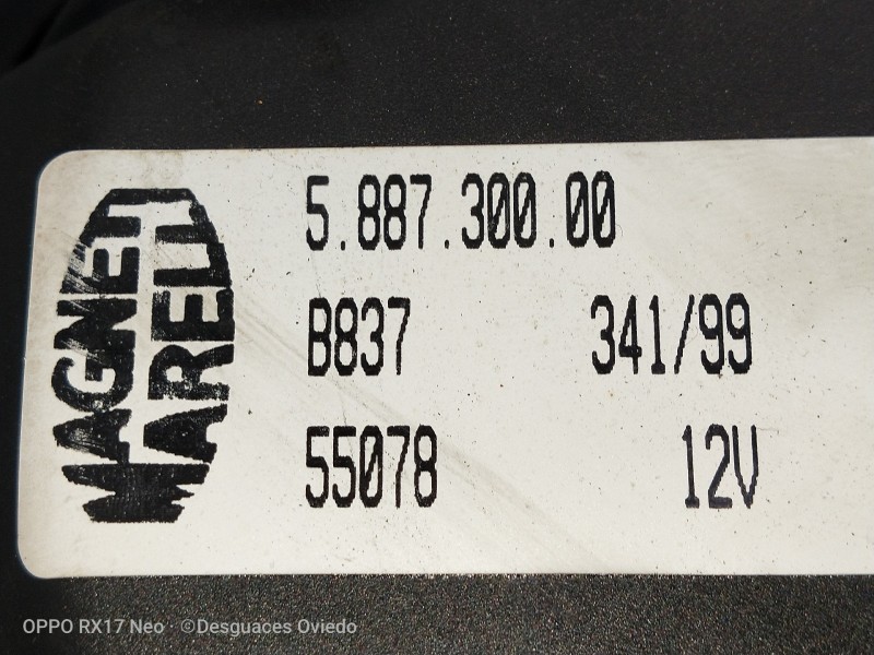 Recambio de motor calefaccion para lancia lybra berlina 1.9 jtd referencia OEM IAM 588730000 B83734199 55078