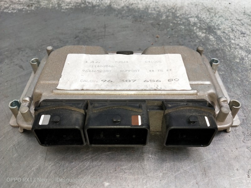 Recambio de centralita motor uce para peugeot 307 (s1) xr referencia OEM IAM 9638765680 0261206943 9645733380