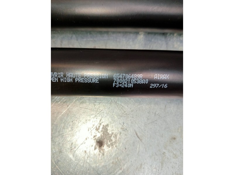 Recambio de amortiguadores capo para renault kangoo profesional referencia OEM IAM 654706489R  