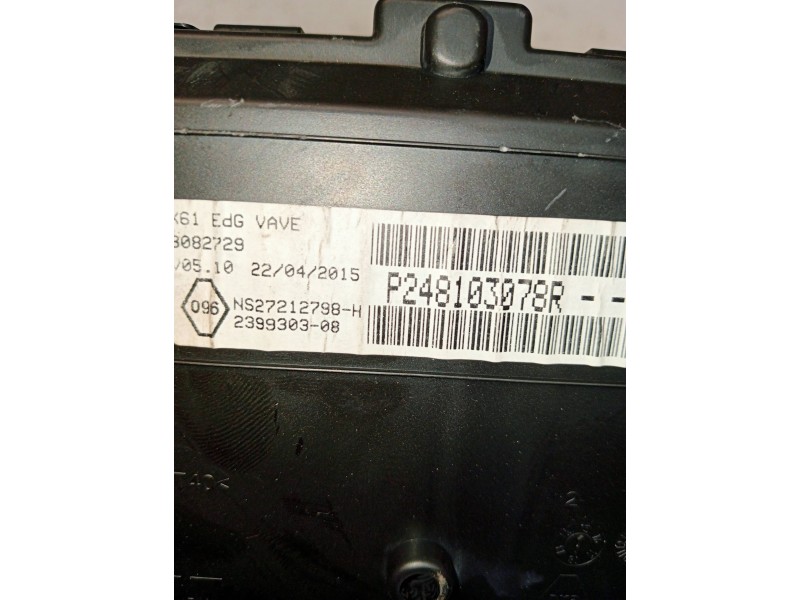 Recambio de cuadro instrumentos para renault kangoo profesional referencia OEM IAM P248103078R 239930308 