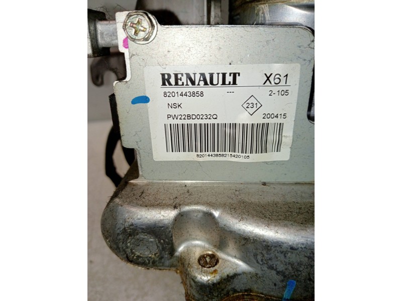 Recambio de columna direccion para renault kangoo profesional referencia OEM IAM 8201443858  