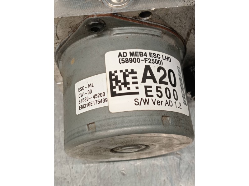 Recambio de abs para hyundai elantra (ad)(2016) tecno referencia OEM IAM F258920500 58920F2500 58900F2500