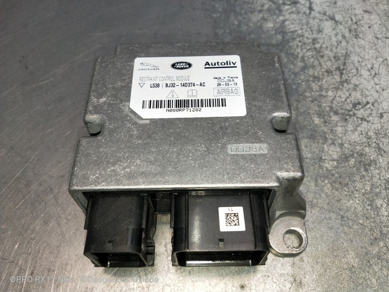 Recambio de centralita airbag para land rover evoque dynamic referencia OEM IAM BJ3214D374AC N080RP71282 