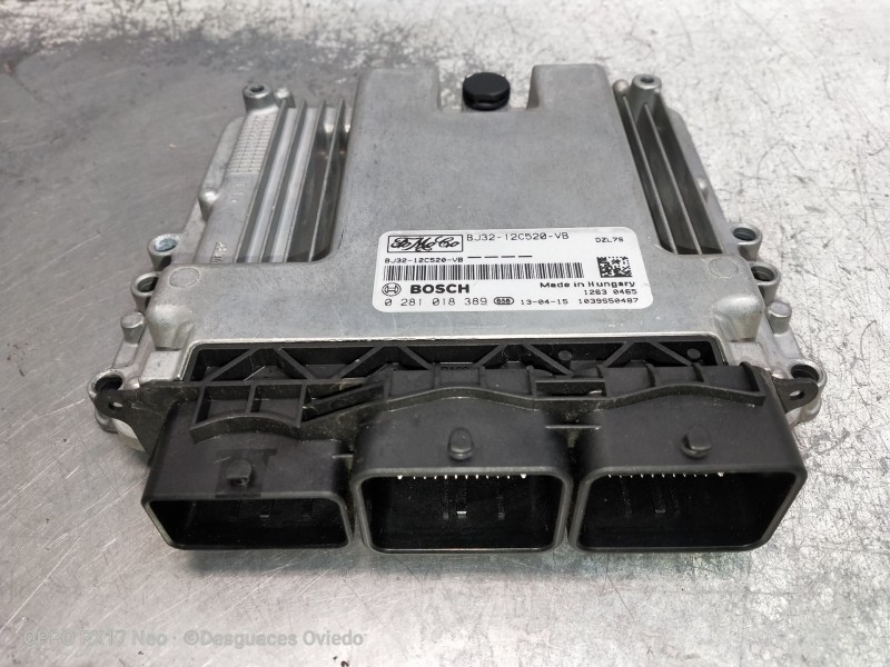Recambio de centralita motor uce para land rover evoque dynamic referencia OEM IAM BJ3212C520VB 0281018389 12630465