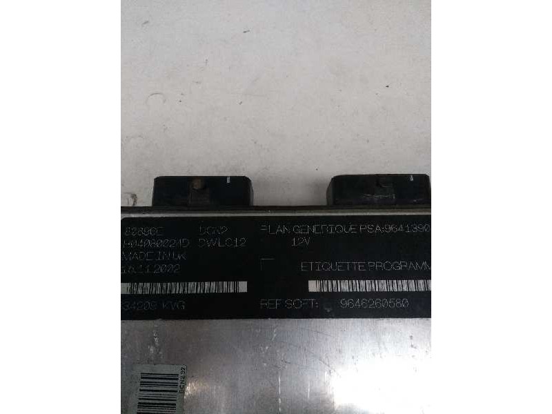 Recambio de centralita motor uce para citroen c15 referencia OEM IAM R04080024D 9641390180 9646260580 80896E