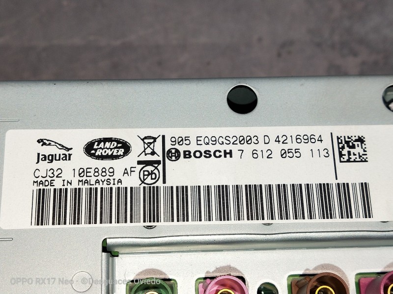 Recambio de pantalla multifuncion para land rover evoque dynamic referencia OEM IAM CJ3210E889AF 7612055113 905EQ9GS2003D4216964