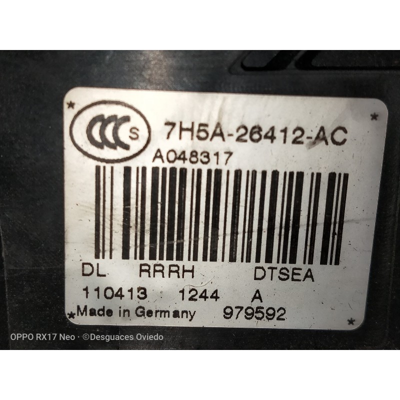 Recambio de motor cierre centralizado trasero derecho para land rover evoque dynamic referencia OEM IAM 7H5A26412AC 979592 5P