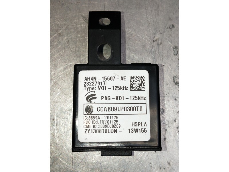 Recambio de modulo electronico para land rover evoque dynamic referencia OEM IAM AH4N15607AE PAGV01125KHZ CCAB09LP0300T0