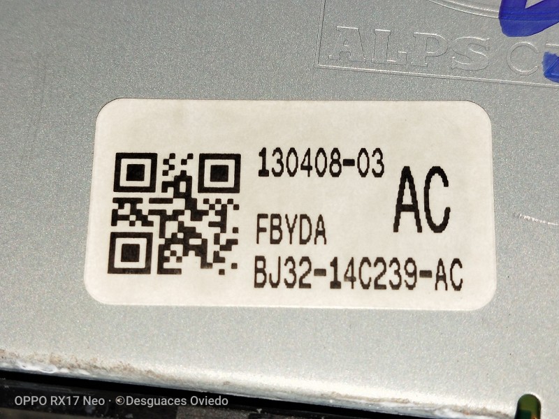 Recambio de mando calefaccion / aire acondicionado para land rover evoque dynamic referencia OEM IAM BJ3214C239AC 13040803 