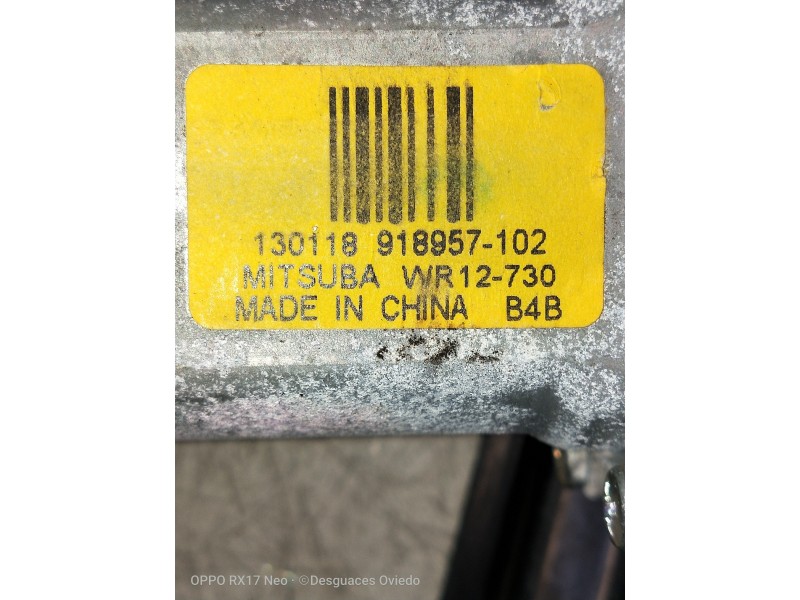 Recambio de elevalunas delantero derecho para land rover evoque dynamic referencia OEM IAM 130118 918957102 5P