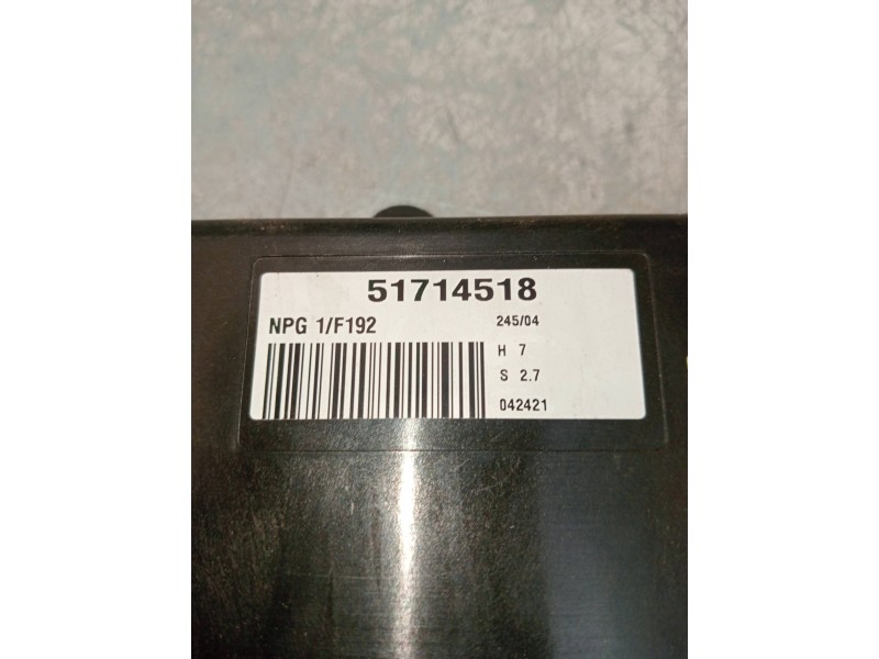 Recambio de modulo electronico para fiat stilo (192) 1.9 multijet 140 m.schumacher referencia OEM IAM 51714518  