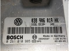 Recambio de centralita motor uce para seat leon (1m1) sport f.r. referencia OEM IAM 038906019HK 0281010985 28SA5597 2