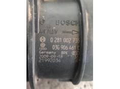 Recambio de caudalimetro para volkswagen tiguan (5n1) advance referencia OEM IAM 0281002735 03G906461C  2