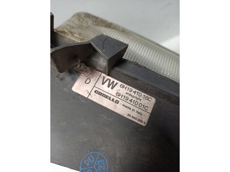 Recambio de faro derecho para seat arosa (6h1) 1.0 referencia OEM IAM 6H1941016C 6H1941001C 