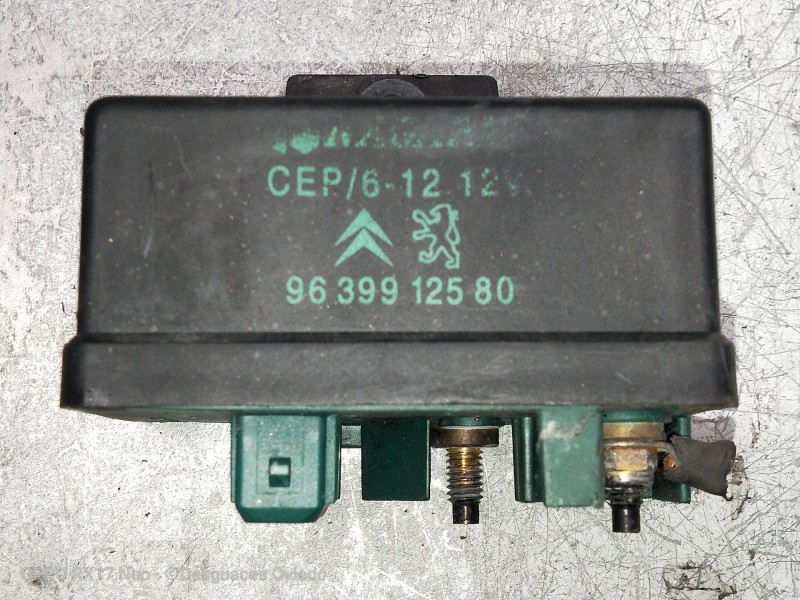 Recambio de caja precalentamiento para citroen xsara picasso 2.0 hdi vivace referencia OEM IAM 9639912580  