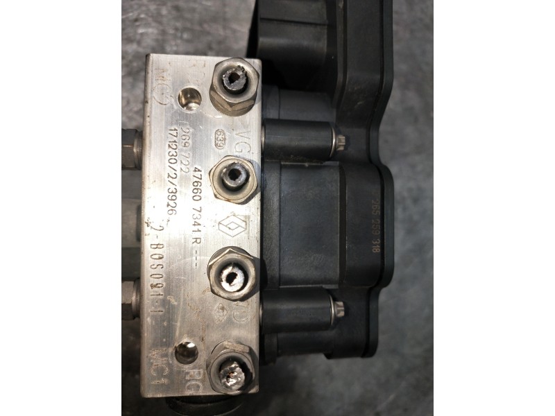 Recambio de abs para renault clio iv referencia OEM IAM 476607341R 0265259318 0265956527