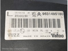 Recambio de faro izquierdo para citroen xsara picasso 2.0 hdi vivace referencia OEM IAM 9631495180 89300190 PARA PULIR 2