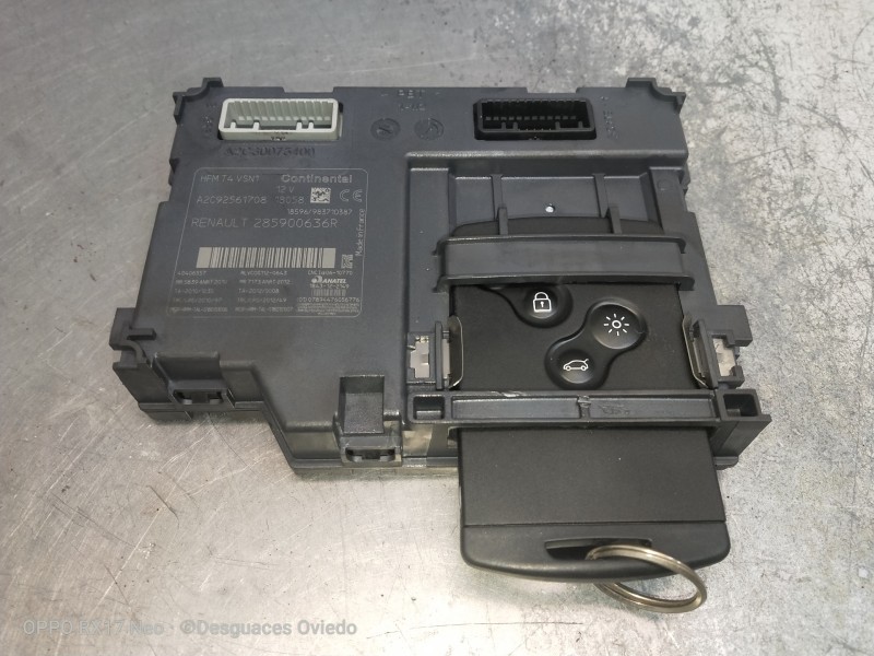 Recambio de conmutador de arranque para renault clio iv referencia OEM IAM 285900636R A2C92561708 