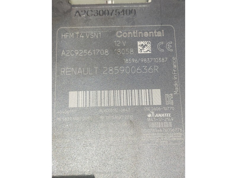 Recambio de conmutador de arranque para renault clio iv referencia OEM IAM 285900636R A2C92561708 