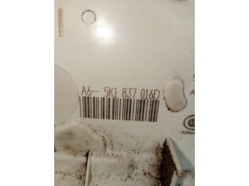 Recambio de motor cierre centralizado delantero derecho para skoda yeti ambition referencia OEM IAM 5K1837016D  5P