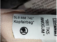 Recambio de airbag cortina delantero derecho para skoda yeti ambition referencia OEM IAM 5L6880742   2