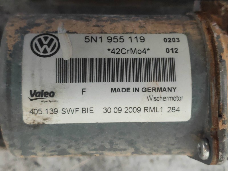 Recambio de motor limpia delantero para volkswagen tiguan (5n1) advance referencia OEM IAM 5N1955119 405139SWF 