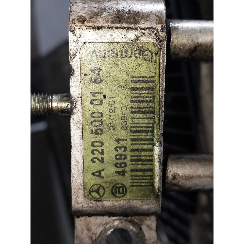 Recambio de condensador / radiador aire acondicionado para mercedes clase cl (w215) coupe 600 (215.378) referencia OEM IAM A2205