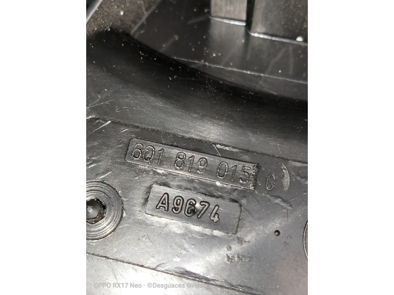 Recambio de motor calefaccion para skoda fabia (5j2 ) urban referencia OEM IAM 6Q1819015C  