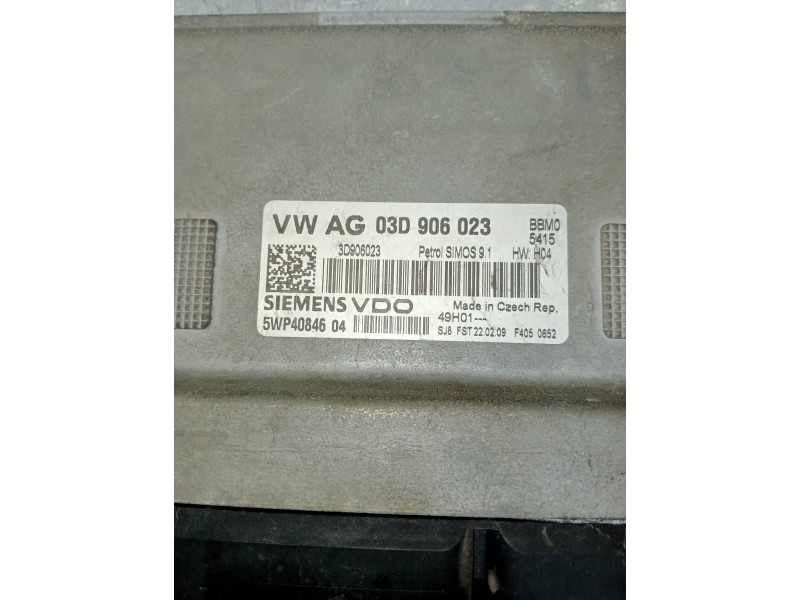 Recambio de centralita motor uce para skoda fabia (5j2 ) urban referencia OEM IAM 5WP4084604 03D906023 