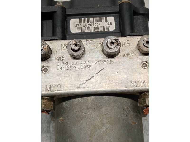 Recambio de abs para fiat stilo (192) 1.9 multijet 140 m.schumacher referencia OEM IAM 0265231437 51718108 0265800369