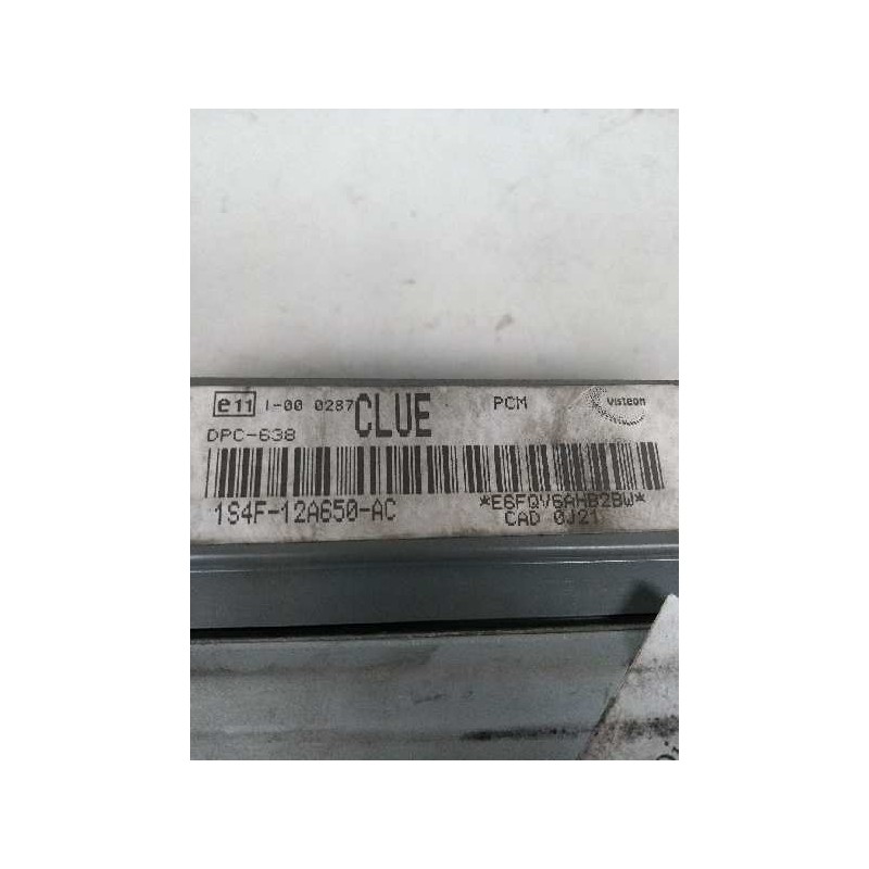 Recambio de centralita motor uce para ford focus turnier (cak) 1.8 tddi turbodiesel cat referencia OEM IAM 1S4F12A650AC CLUE 