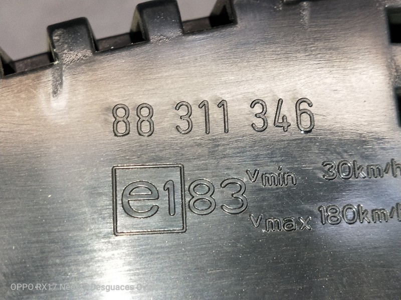 Recambio de cuadro instrumentos para volkswagen t5 transporter/furgoneta combi referencia OEM IAM 88311346  