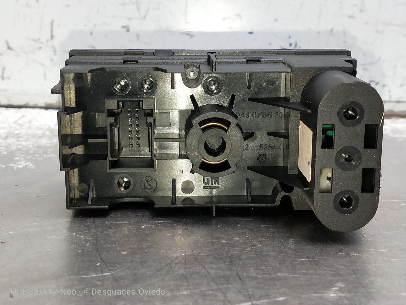 Recambio de mando luces para opel vectra c berlina club referencia OEM IAM 9185881 33620320 INTERRUPTOR