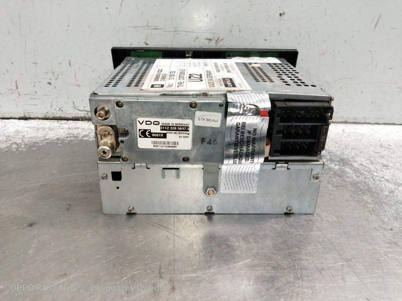 Recambio de sistema audio / radio cd para opel vectra c berlina club referencia OEM IAM 330886636 13150752 