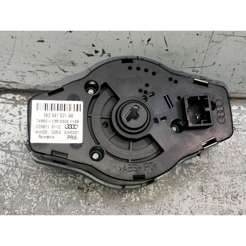 Recambio de mando luces para audi a4 ber. (b8) 2.0 16v tdi referencia OEM IAM 8K0941531AS 0306110112 INTERRUPTOR