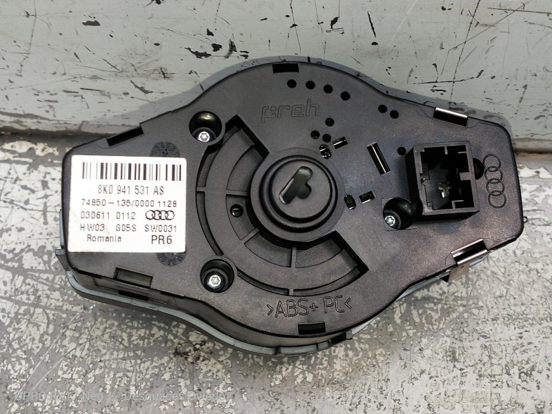 Recambio de mando luces para audi a4 ber. (b8) 2.0 16v tdi referencia OEM IAM 8K0941531AS 0306110112 INTERRUPTOR