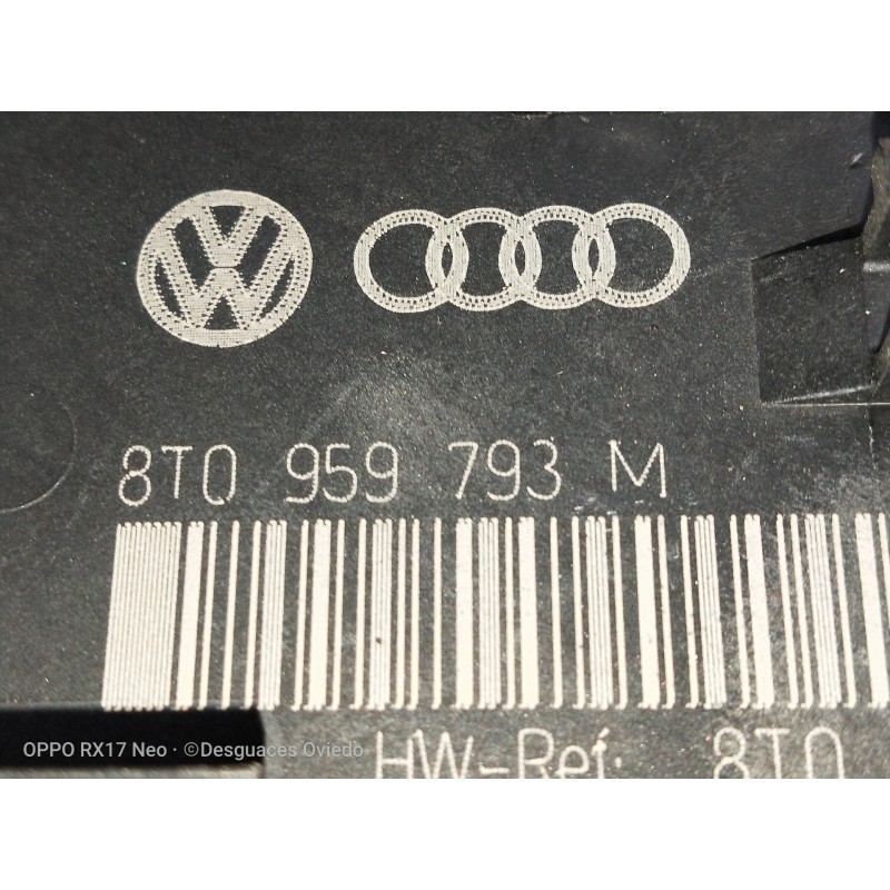 Recambio de modulo electronico para audi a4 ber. (b8) 2.0 16v tdi referencia OEM IAM 8T0959793 DELANTERO IZQ