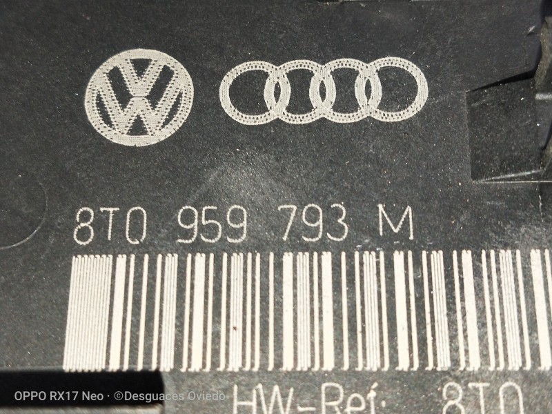 Recambio de modulo electronico para audi a4 ber. (b8) 2.0 16v tdi referencia OEM IAM 8T0959793 DELANTERO IZQ