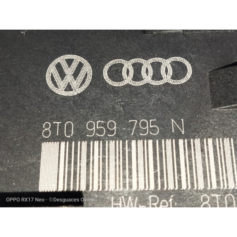 Recambio de modulo electronico para audi a4 ber. (b8) 2.0 16v tdi referencia OEM IAM 8T0959795N TRASERO DERECHO