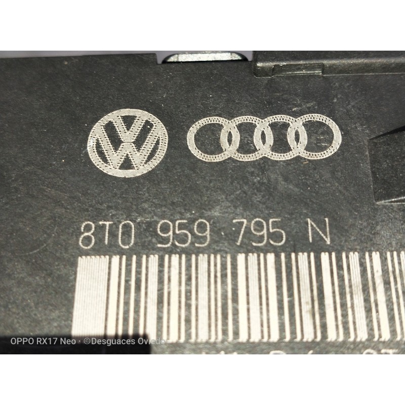 Recambio de modulo electronico para audi a4 ber. (b8) 2.0 16v tdi referencia OEM IAM 8T0959795N TRASERO IZQUIERDA