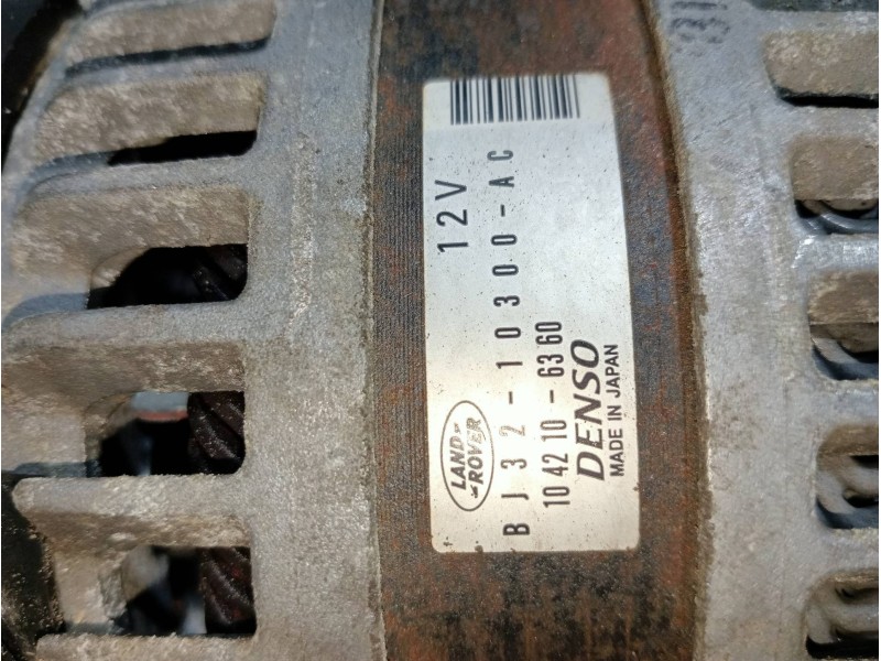 Recambio de alternador para land rover evoque dynamic referencia OEM IAM BJ3210300AC 1042106360 DENSO