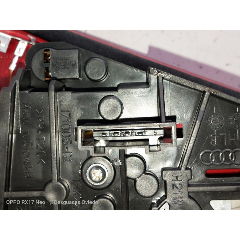 Recambio de piloto trasero izquierdo interior para audi a4 ber. (b8) 2.0 16v tdi referencia OEM IAM   