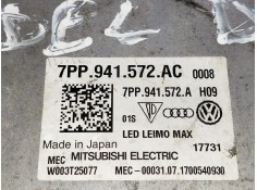 Recambio de modulo electronico para audi a3 (8vk) basic referencia OEM IAM 7PP941572AC 7PP941572A CONTROLADORA FAROS 2