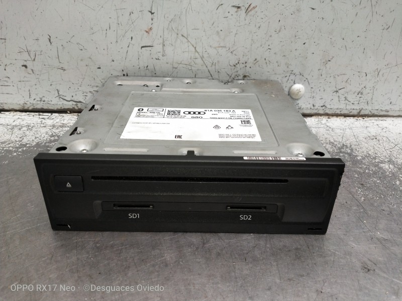 Recambio de sistema navegacion gps para audi a3 (8vk) basic referencia OEM IAM 81A035183A 28601879 