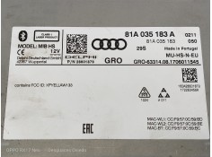Recambio de sistema navegacion gps para audi a3 (8vk) basic referencia OEM IAM 81A035183A 28601879  2