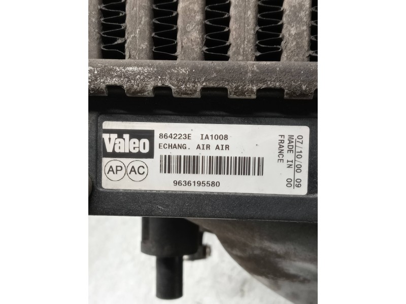 Recambio de intercooler para peugeot 406 berlina (s1/s2) srdt referencia OEM IAM 9636195580 864223E 